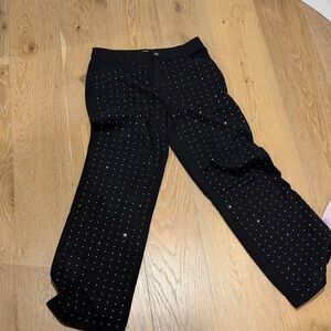 Black studded Pants